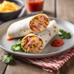 burritos de pollo jamon y queso