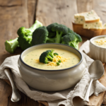 crema de brocoli con queso receta