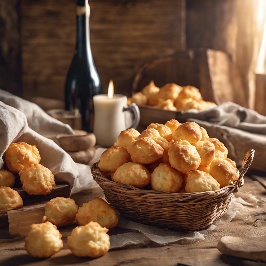 gougeres de queso