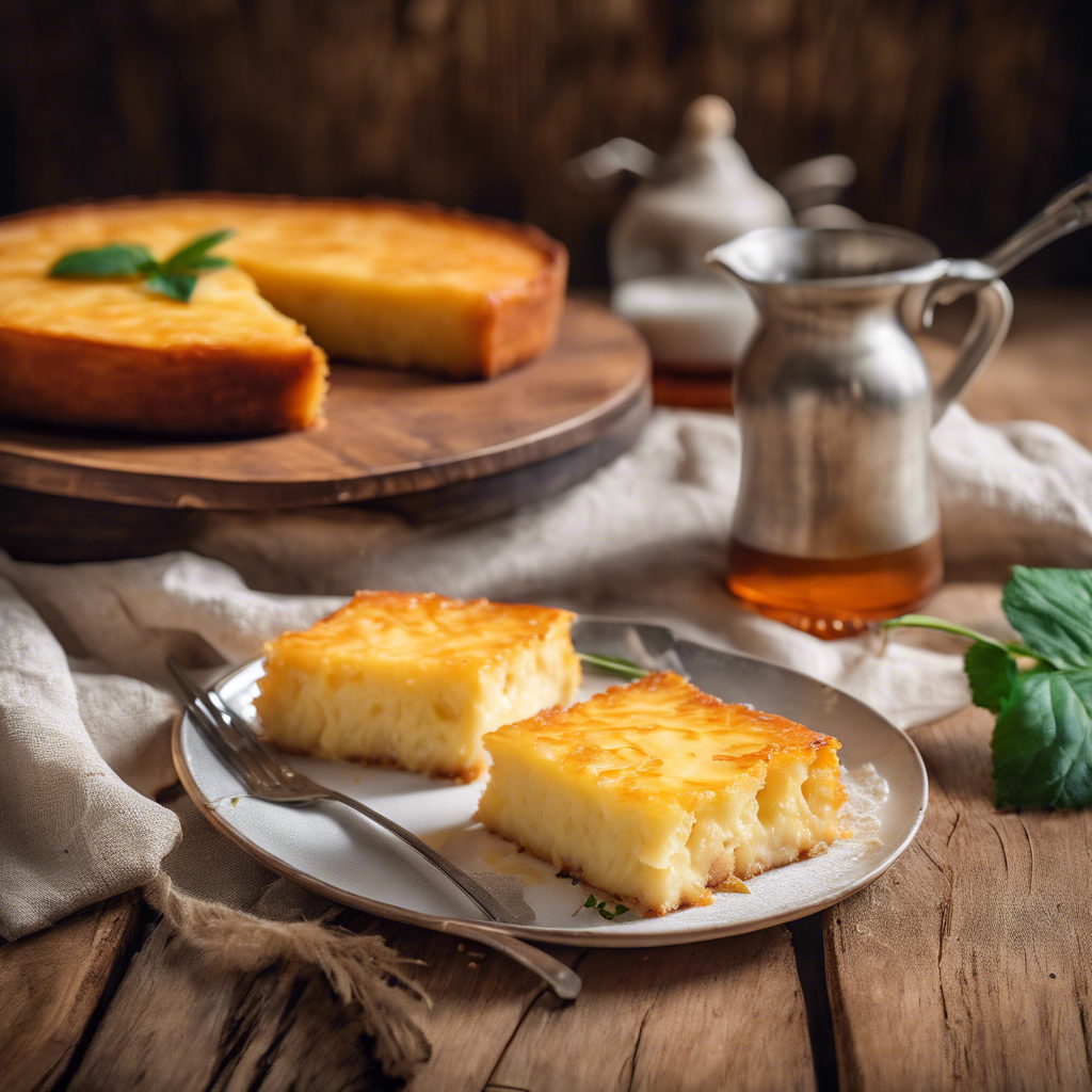 pastel de yuca con queso