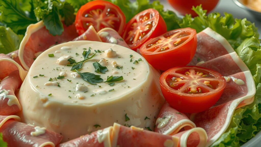 ensalada de queso